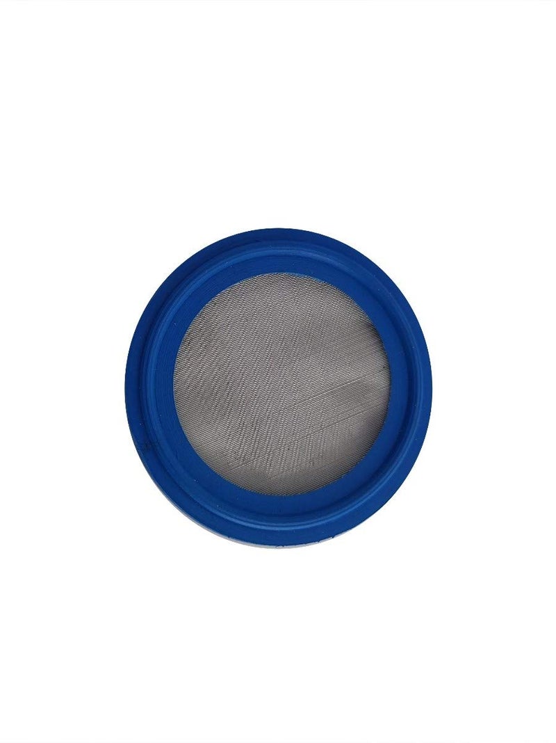 ARTESIAN SYSTEMS 5 Micron VITON/FKM Tri Clamp Screen Filter Gasket 316L (5Uf Micron/2000Mesh) Stainless Steel Pharmaceutical Grade Filter Mesh. VITON with & FDA Certification (1.5") - Image 1